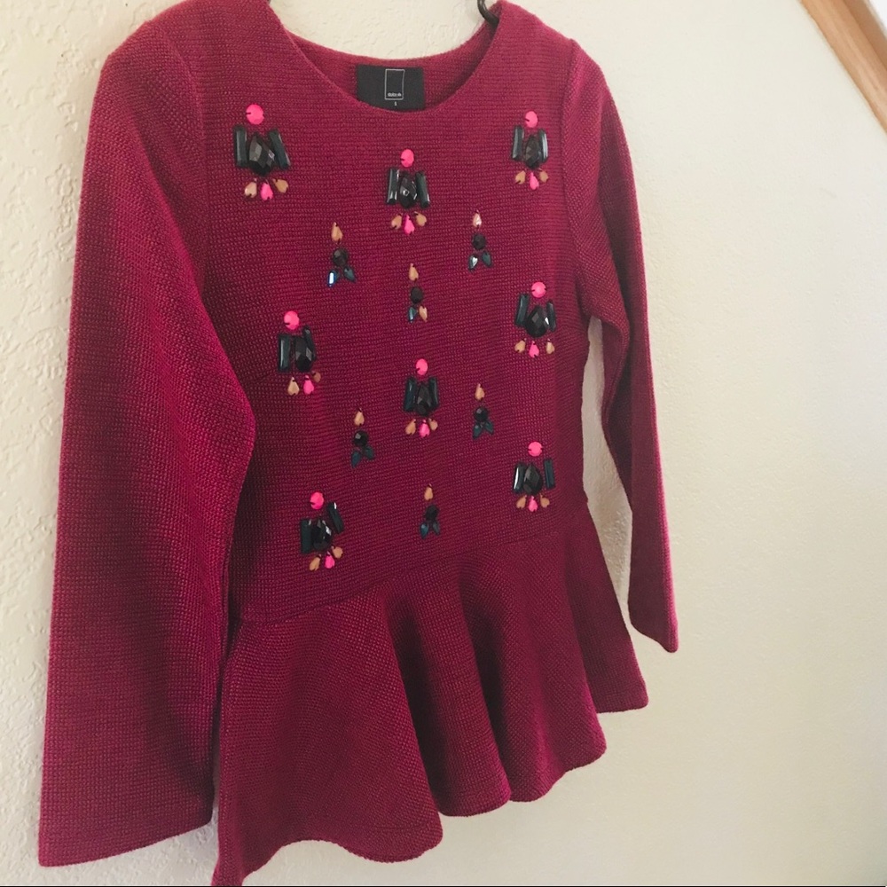 Dolce Vita by Anthropologie Peplum Blouse